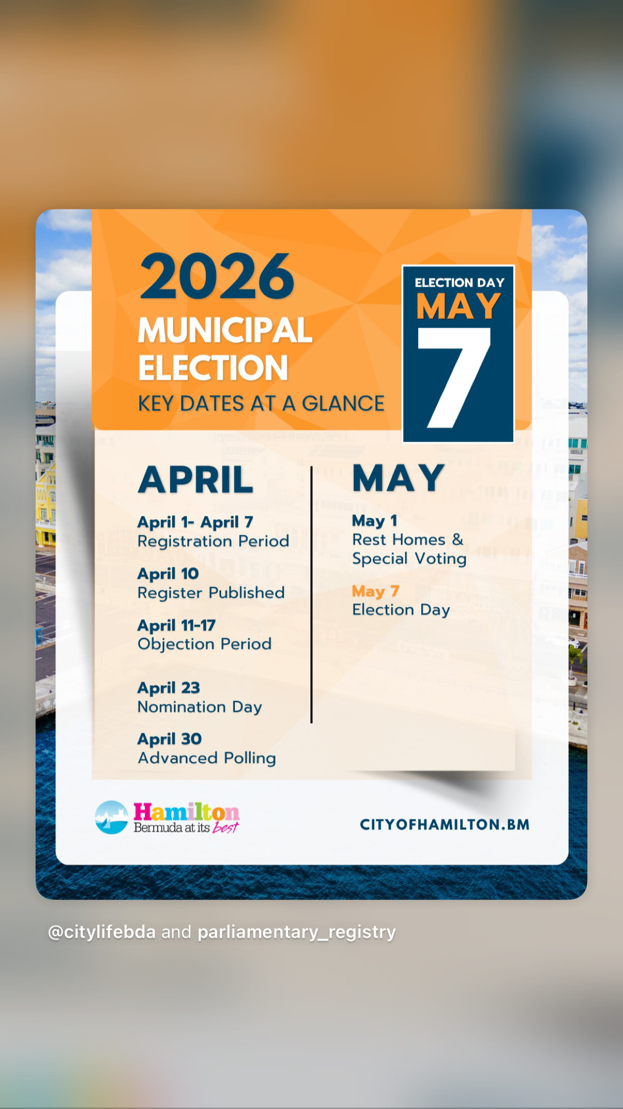 2026 Municipal Election key dates